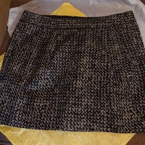 Gap Hounds Tooth Print Skirt